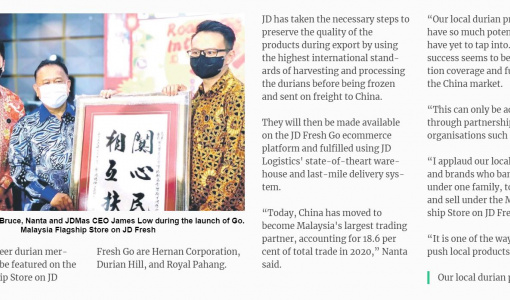 New opportunities for M'sians to tap into China's Market | The Borneo Post (Sabah) | JDMAS
